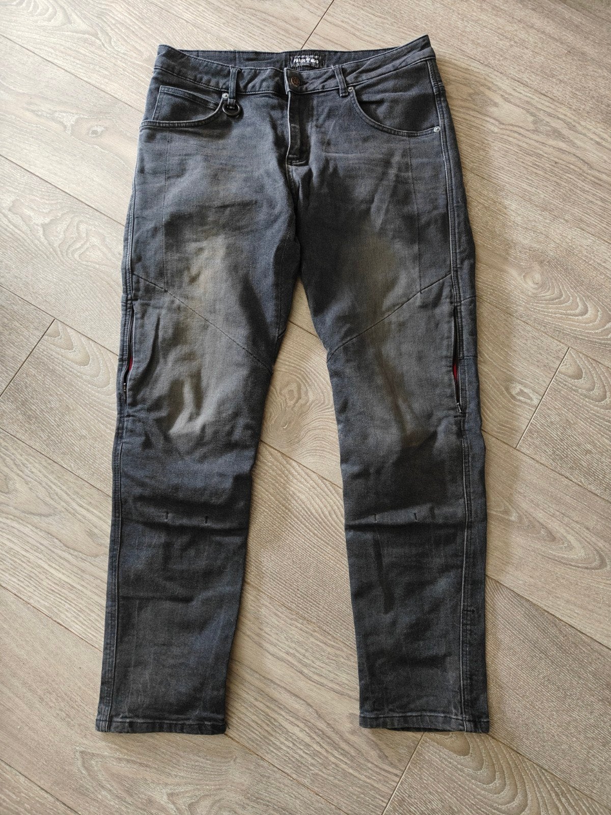 Pando Moto James Regular AA motorjeans - Maat 34/36, Motoren, Ophalen, Tweedehands, Broek | textiel