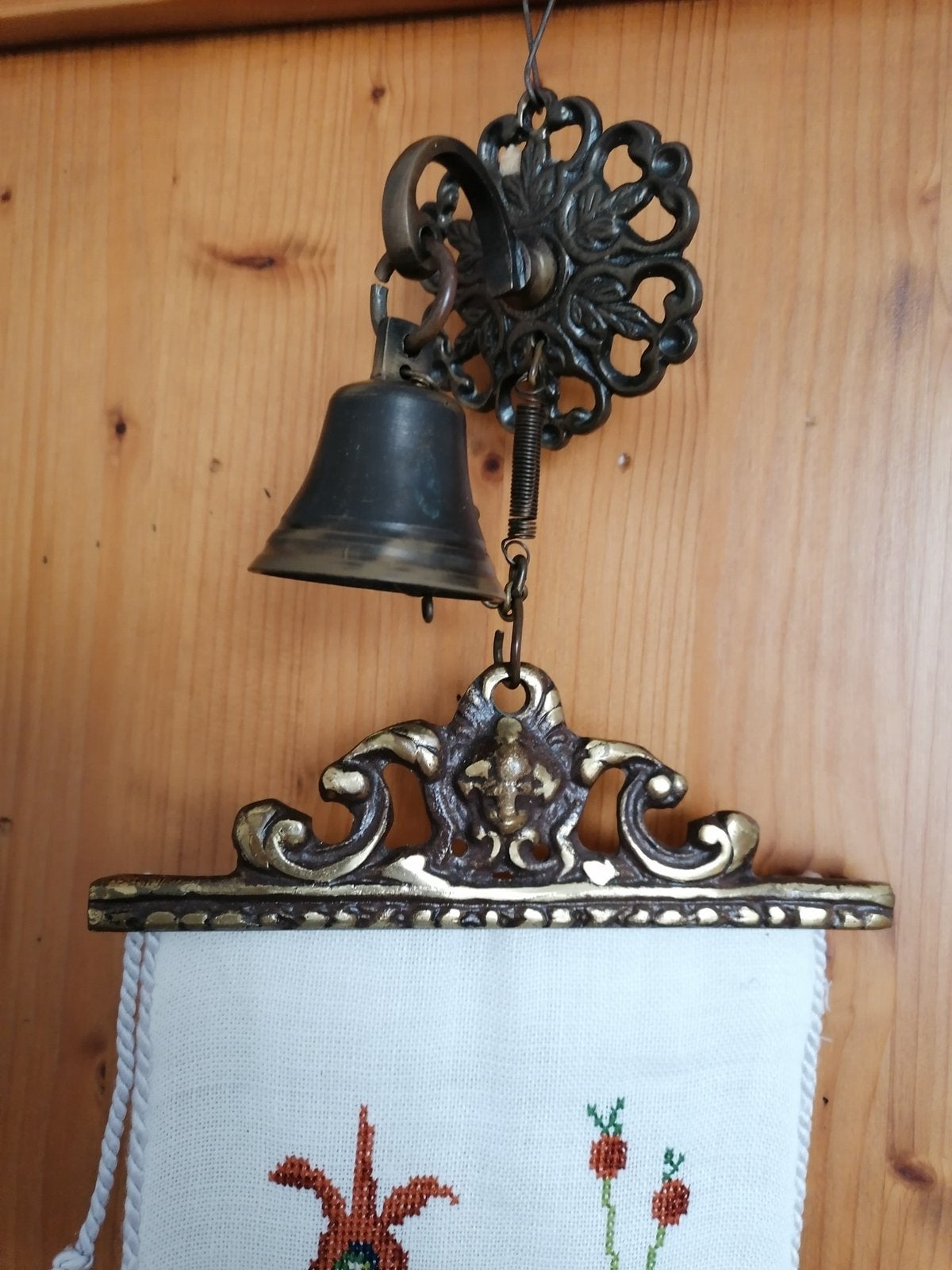 Prachtig Schellekoord met zware ornamenten. En, Ophalen of Verzenden, Nieuw, Borduurpakket
