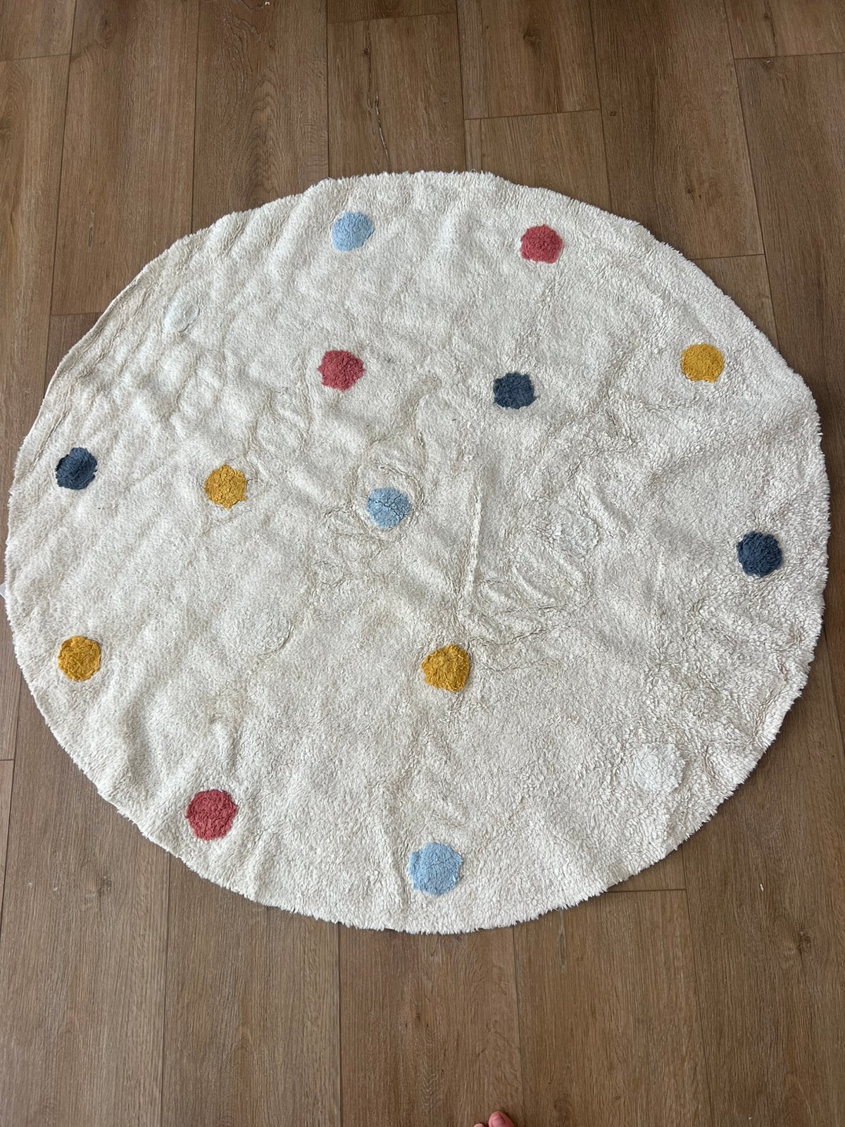Circular floor rug, Ophalen, Zo goed als nieuw, Overige merken
