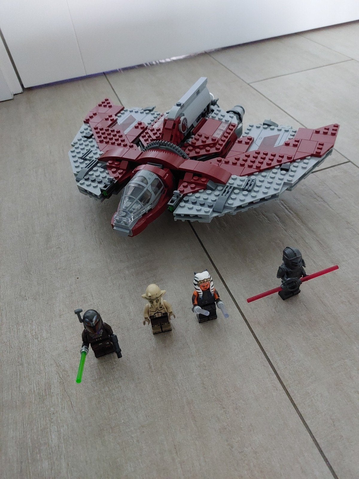 Lego Star Wars ahsoka Tano T6 Jedi Shuttle 75362, Ophalen of Verzenden, Zo goed als nieuw