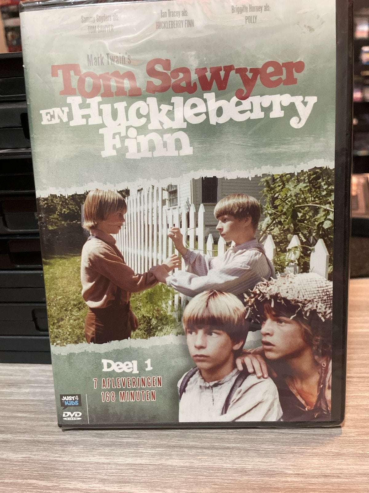 Mark Twain's Tom Sawyer en Huckleberry Finn - Deel 1 DVD, Cd's en Dvd's, Avontuur, Gebruikt, Alle leeftijden, Tv-serie