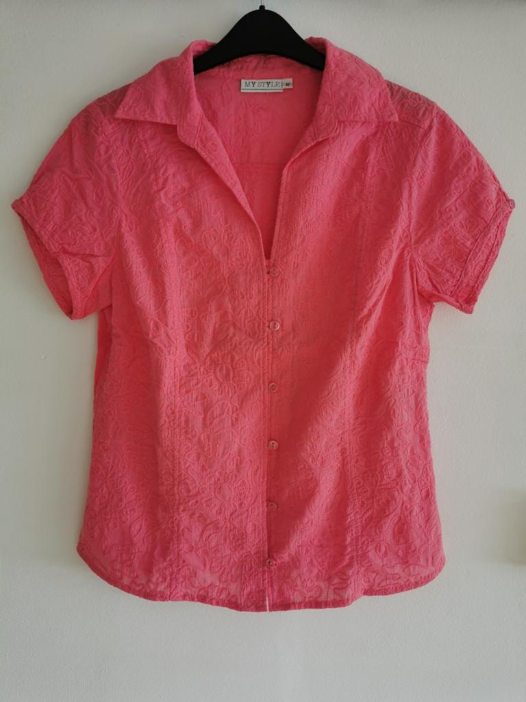 My Style geborduurde blouse mt. M, Kleding | Dames, Maat 38/40 (M), Verzenden, Zo goed als nieuw, My Style