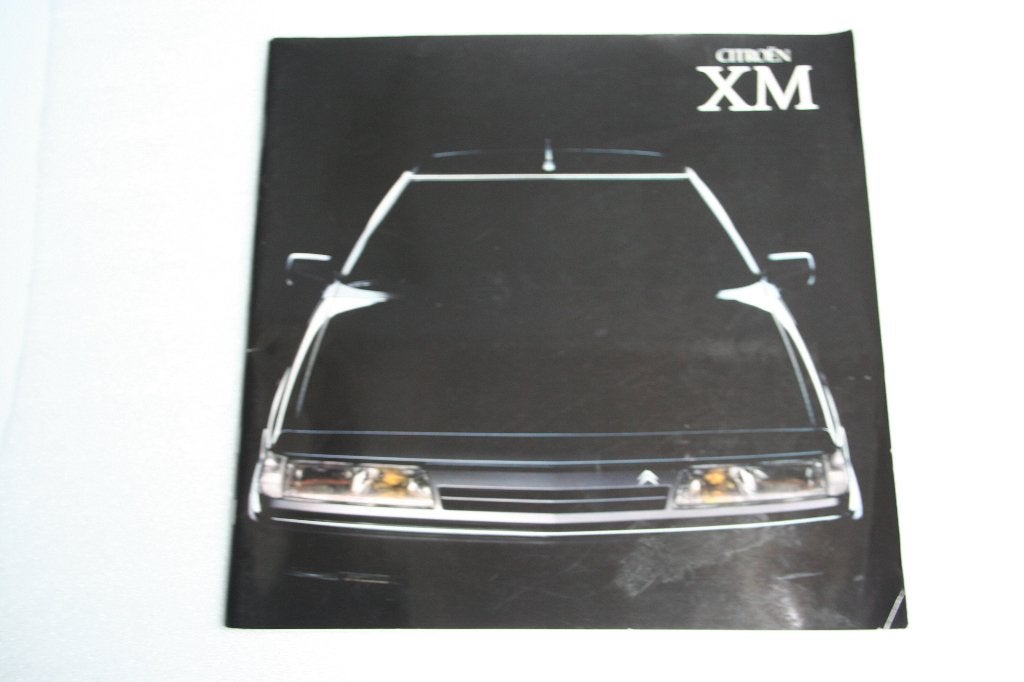 Folder Citroen XM (09-1990) (42), Ophalen of Verzenden, Nieuw, Citroën