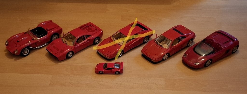 Ferrari modelauto's, Ophalen of Verzenden, Auto, Bburago