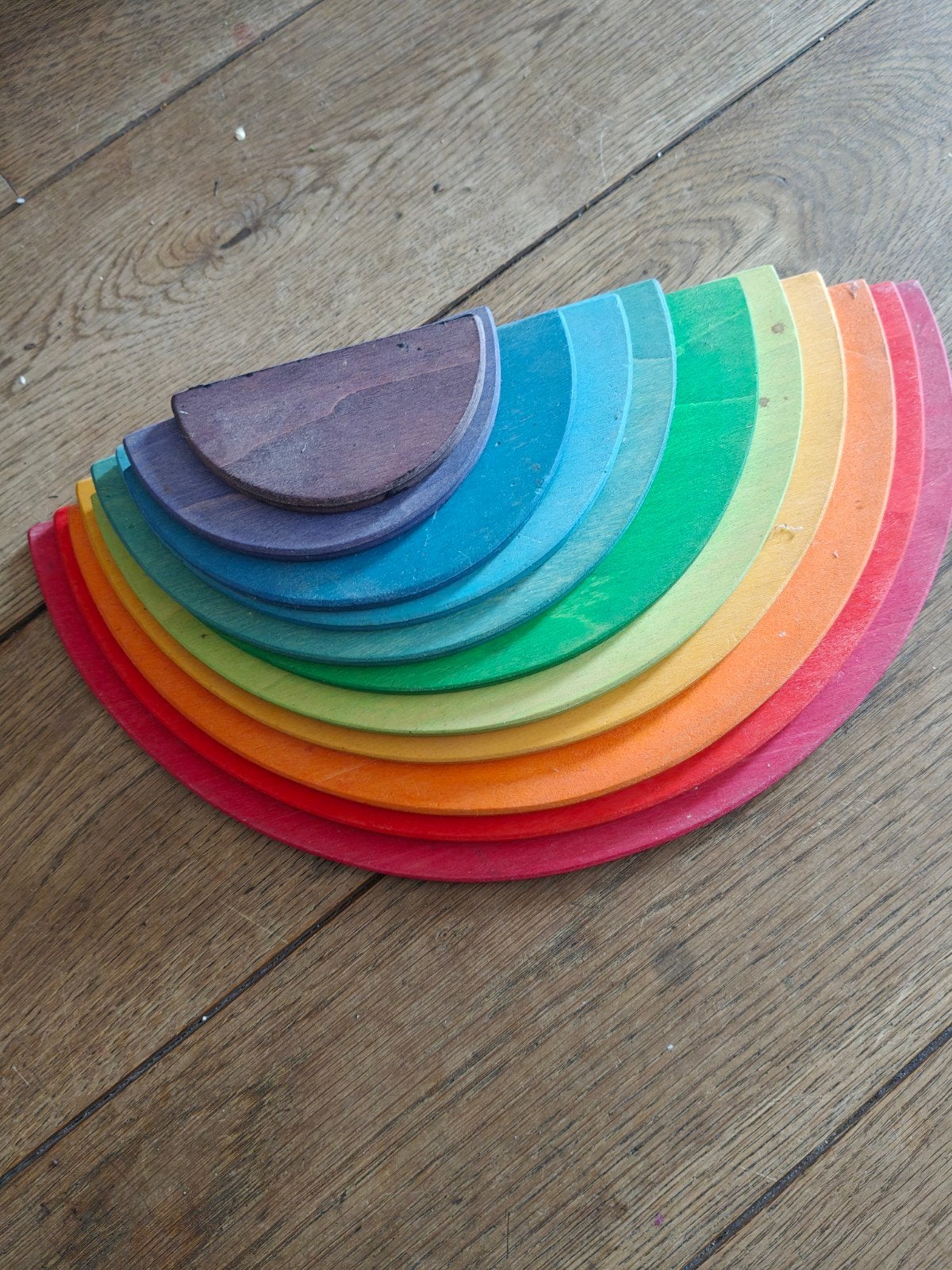 Grimms halve cirkels regenboog - compleet, Kinderen en Baby's, Ophalen of Verzenden