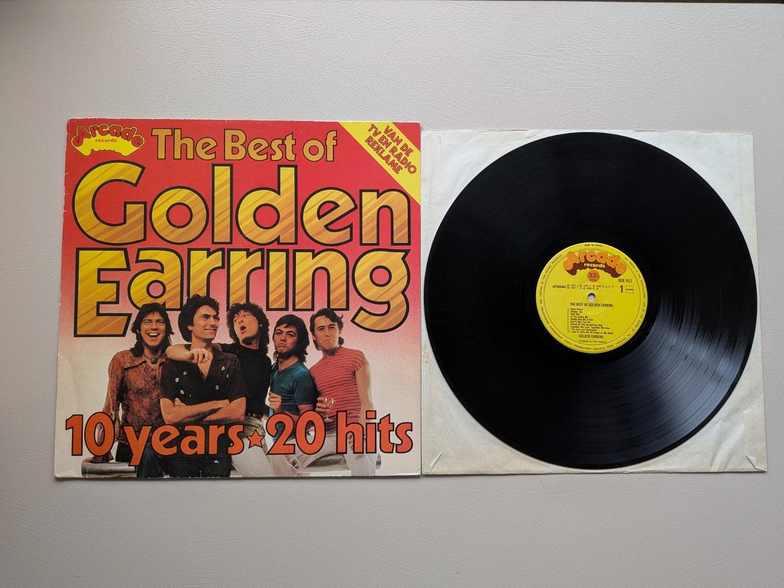 Golden Earring - The Best Of 10 Years 20 Hits LP, LP, Rock, Gebruikt, Verzenden