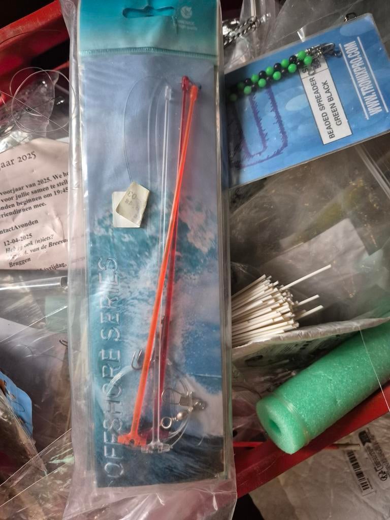 Te koop onderlijnen  maat 2, Watersport en Boten, Hengelsport | Zeevissen, Ophalen of Verzenden, Nieuw, Haak