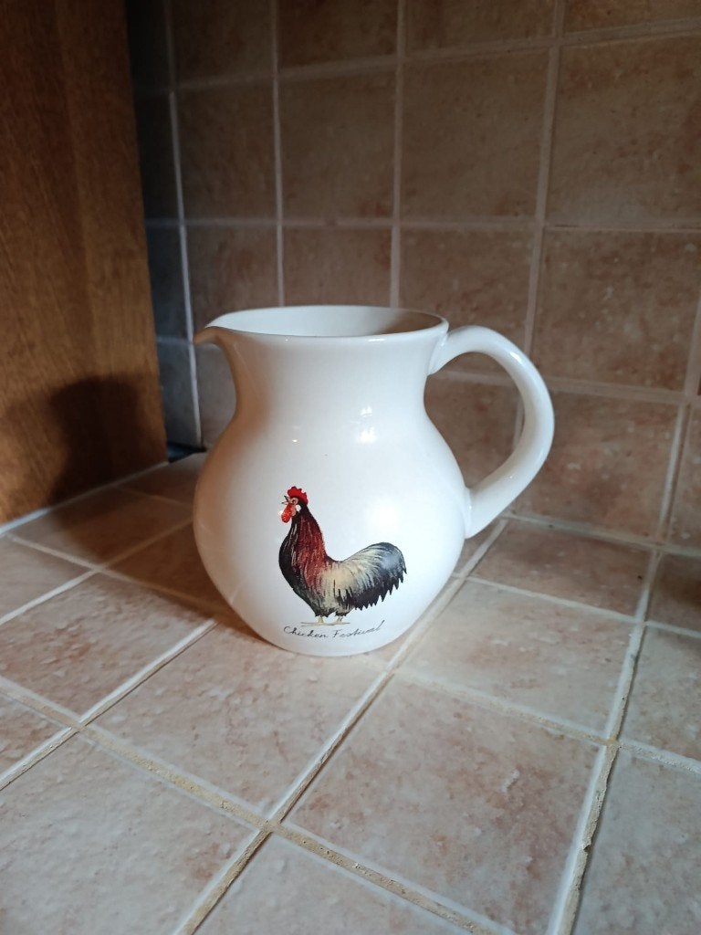 Jet chicken festival compleet servies, Ophalen, Landelijk/Boerenbont, Zo goed als nieuw, Compleet servies