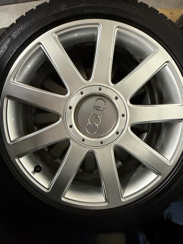 Originele Audi S-Line velg 17 inch (9-spaaks design), Auto-onderdelen, Banden en Velgen, Gebruikt, Velg(en), 17 inch, Personenwagen