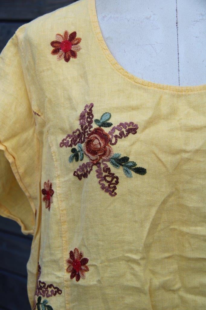 Tuniek geel Paprika T5 (52) Vaste prijs, Verzenden, Blouse of Tuniek, Geel, Zo goed als nieuw