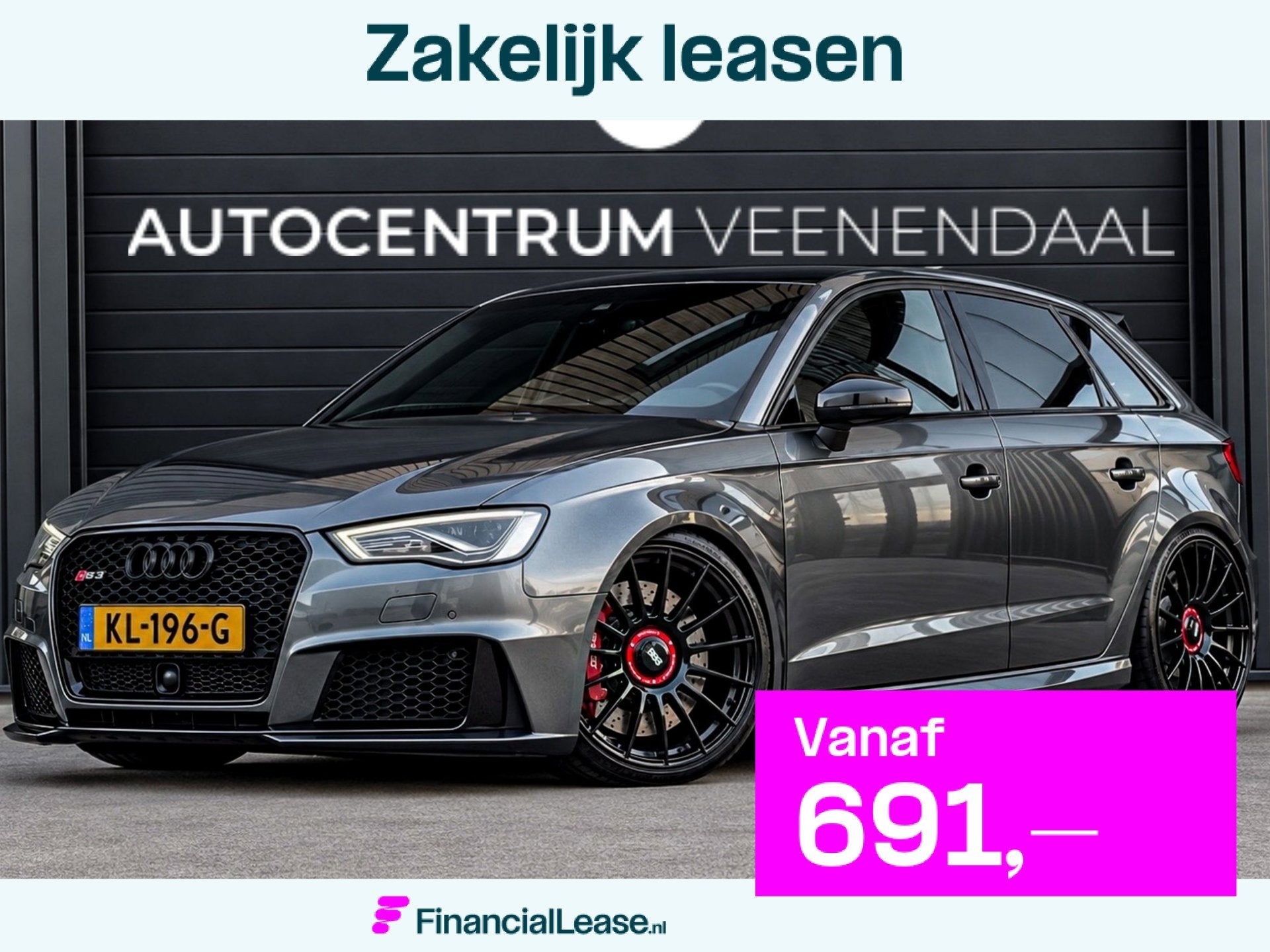Audi RS3 Sportback 2.5 TFSI Quattro 513 PK RS-STOELEN/B&O/CA, Automaat, Dealer onderhouden, Gebruikt, RS3