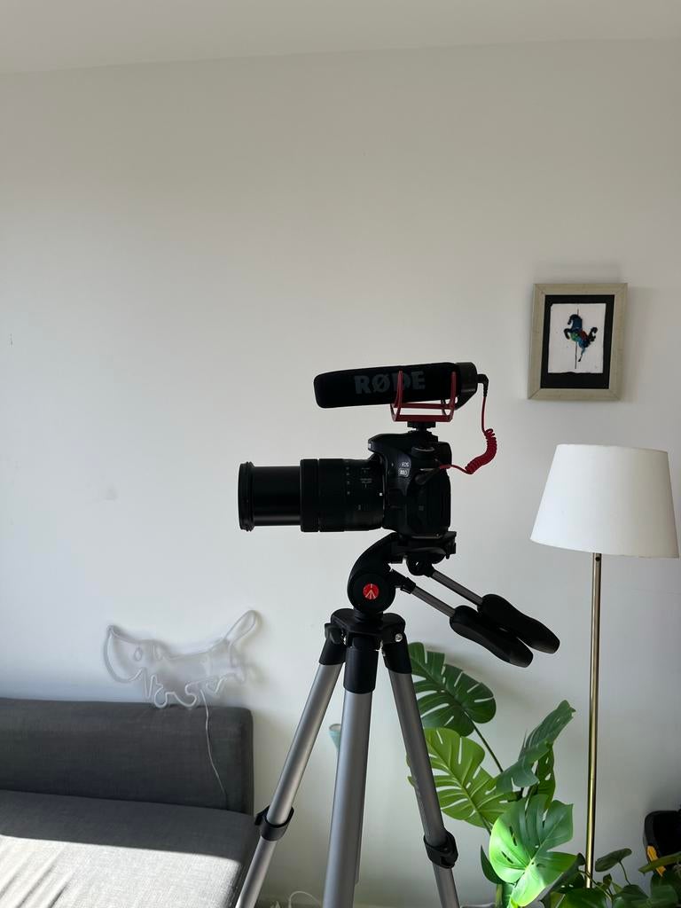 Canon Video / foto set compleet, Spiegelreflex, Canon, Ophalen of Verzenden, Zo goed als nieuw