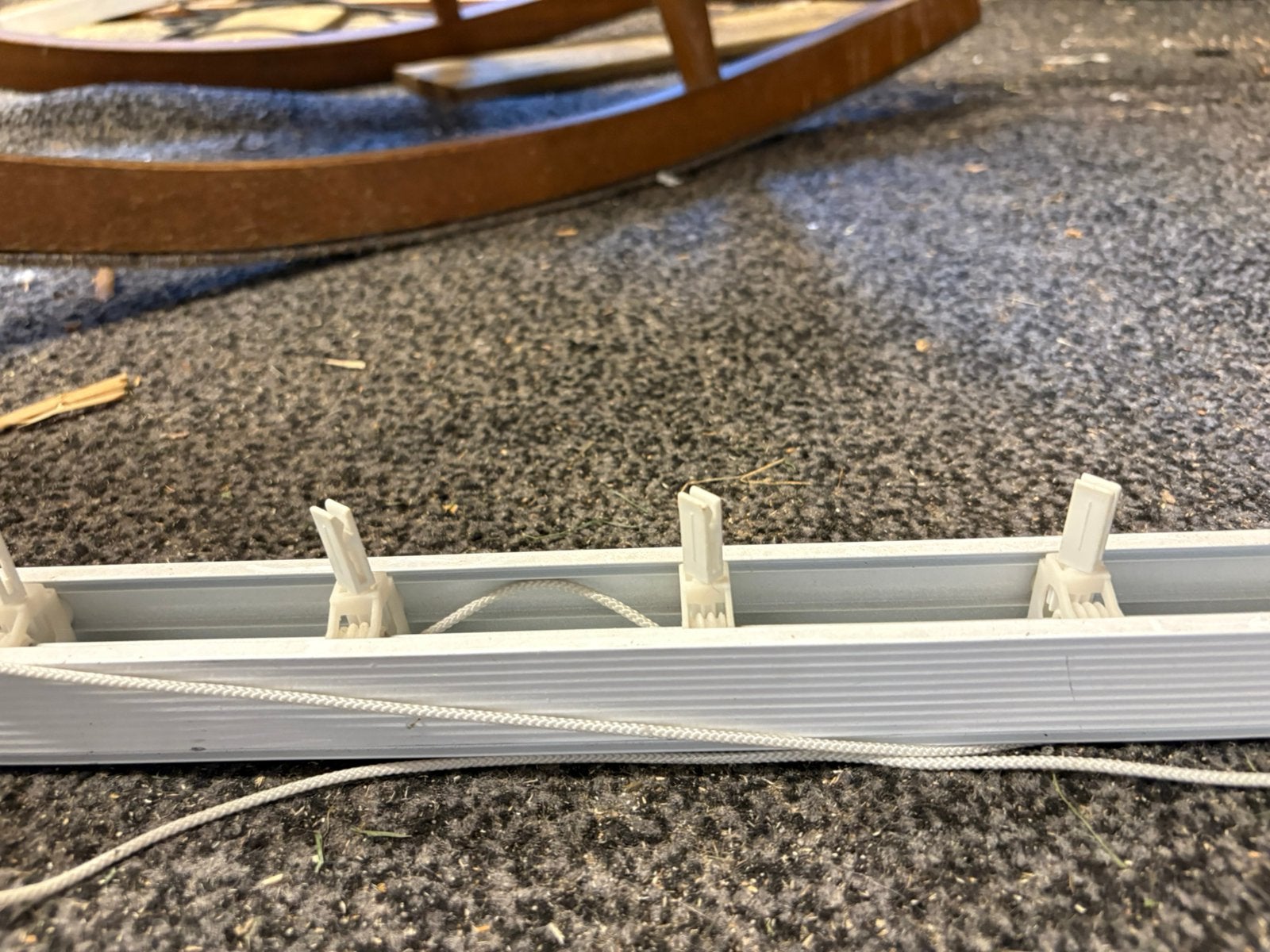Lamellen rail, Ophalen, Zo goed als nieuw, Overige materialen