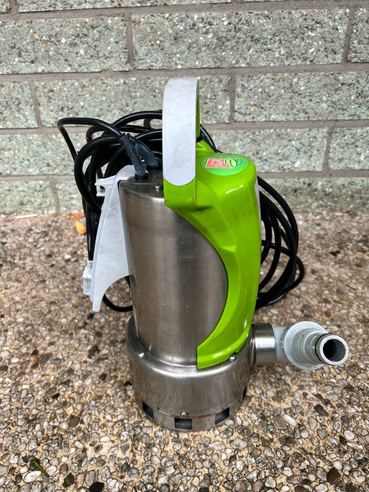 Central Park Dompelpomp RVS 1000W - Zo goed als nieuw, Ophalen, Zo goed als nieuw, Elektrisch, Dompelpomp
