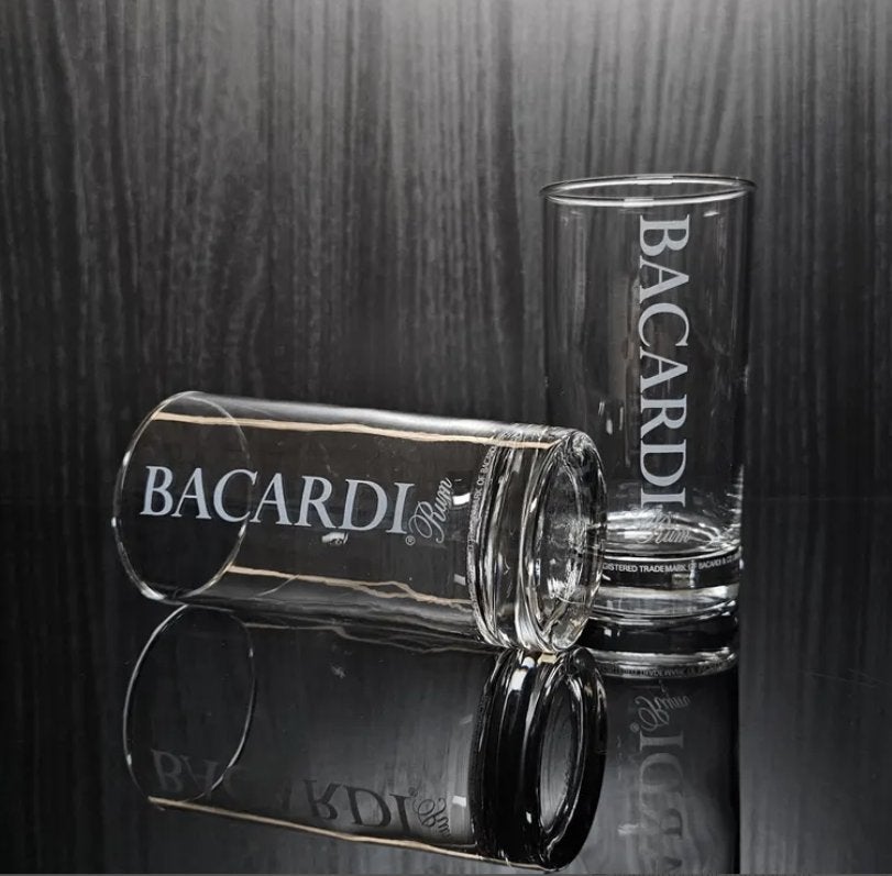 Bacardi glazen longdrinkglazen ( 09, Verzamelen, Verzenden, Nieuw, Gebruiksvoorwerp