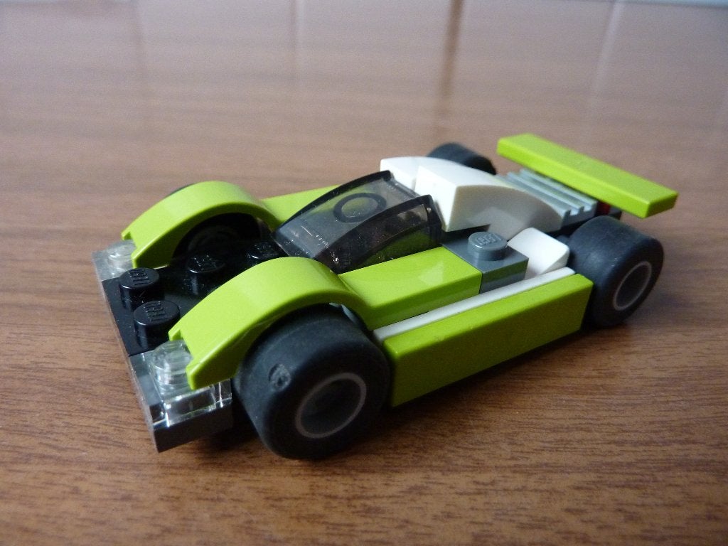 Lego Racers 7452 groen en zwarte racer en 8119 Thunder Racer, Gebruikt, Lego, Inclusief instructies, Ophalen of Verzenden