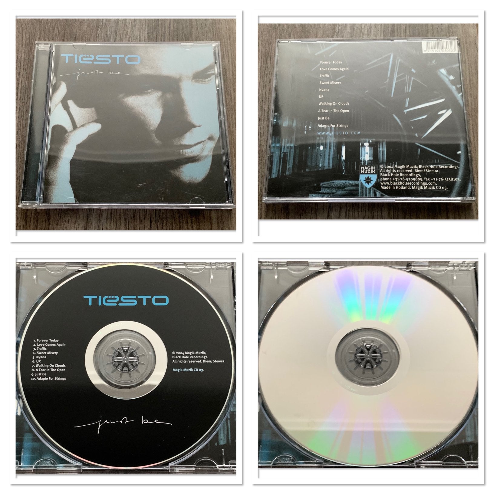 Tiesto: Just Be, Cd's en Dvd's, Cd's | Dance en House, Ophalen of Verzenden