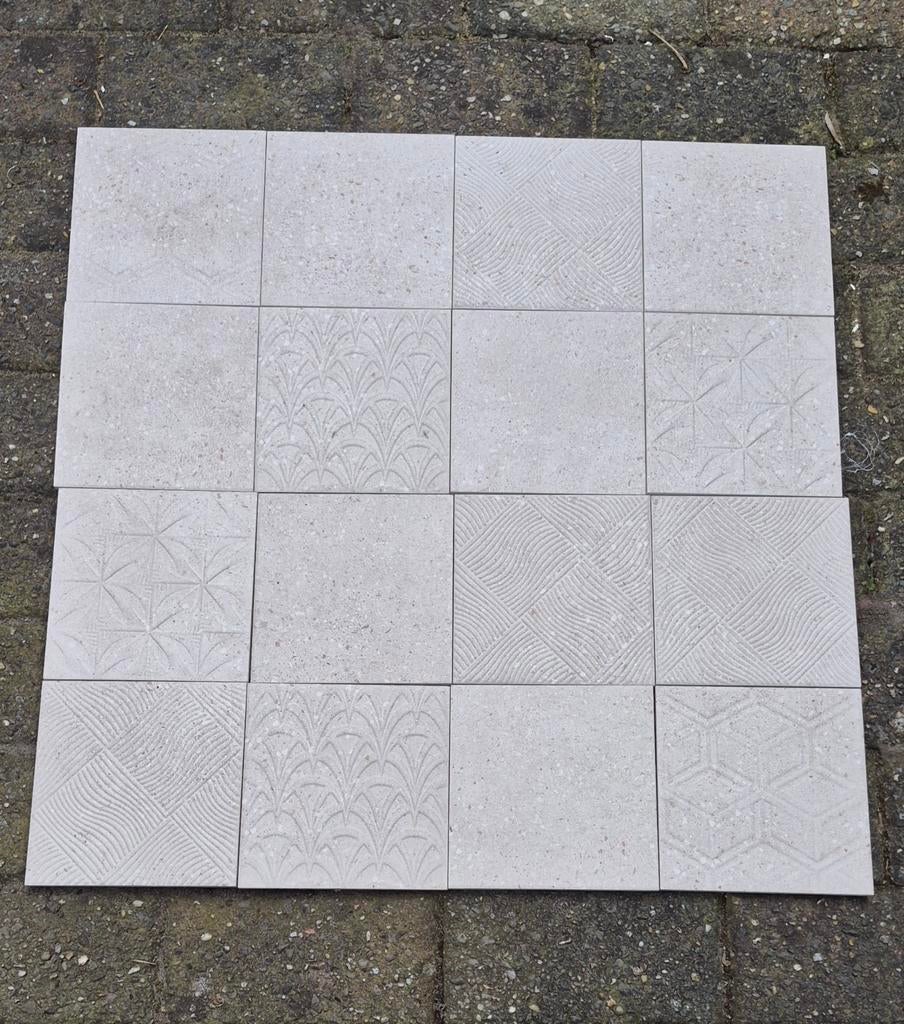 17 stuks tegeltjes 10x10, Ophalen