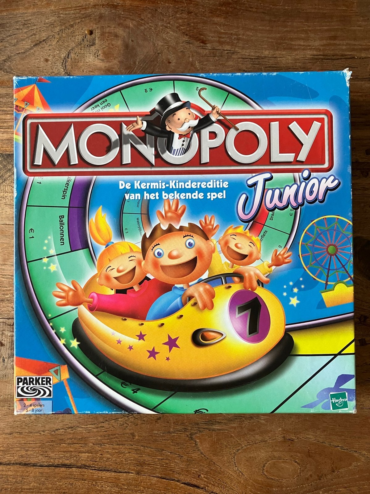 Monopoly Junior - De Kermis-Kindereditie, Ophalen, Gebruikt