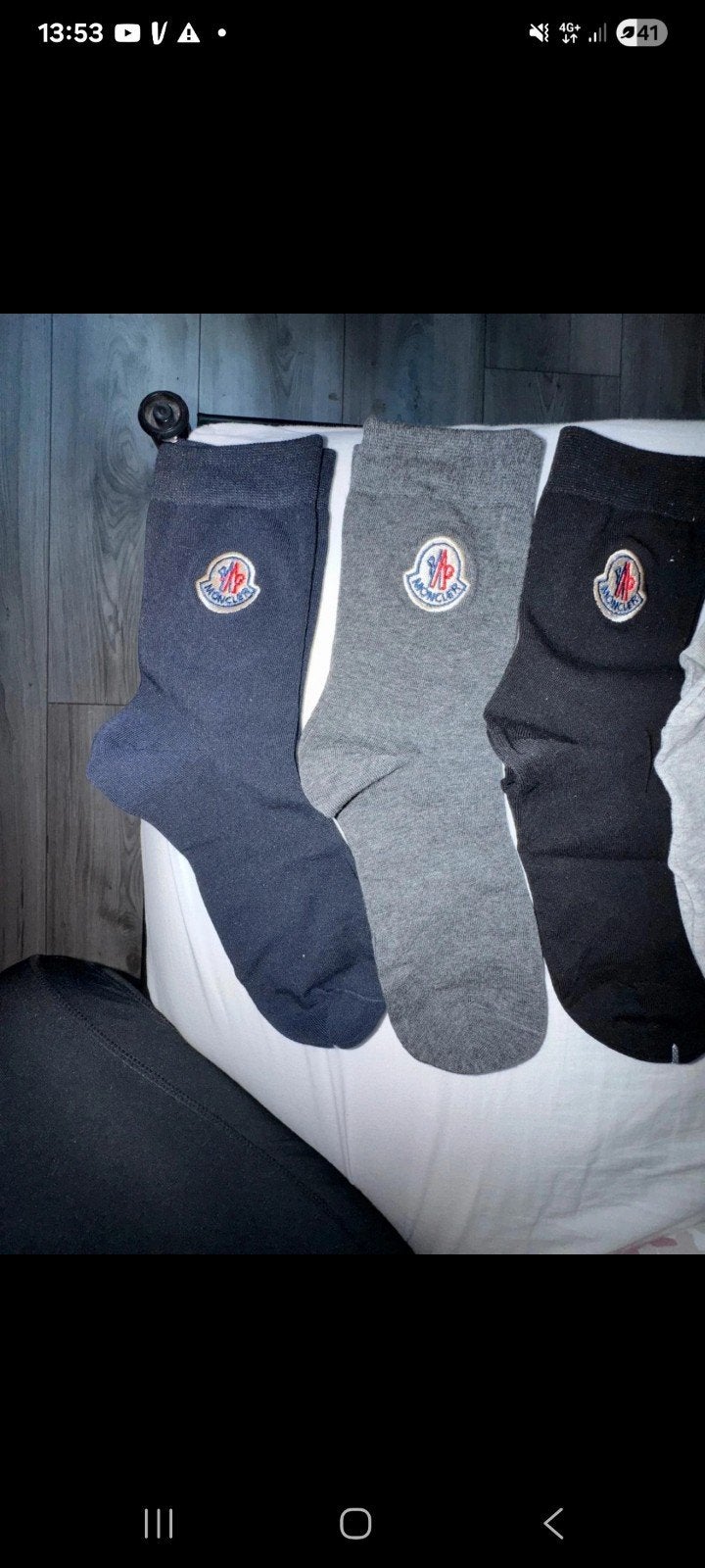 helemaal  nieuwe  sokken  Moncler, Ophalen of Verzenden, Nieuw