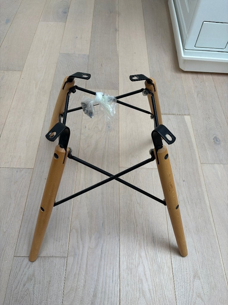 Onderstel eames look a like, Hout, Gebruikt, Zwart, Ophalen of Verzenden