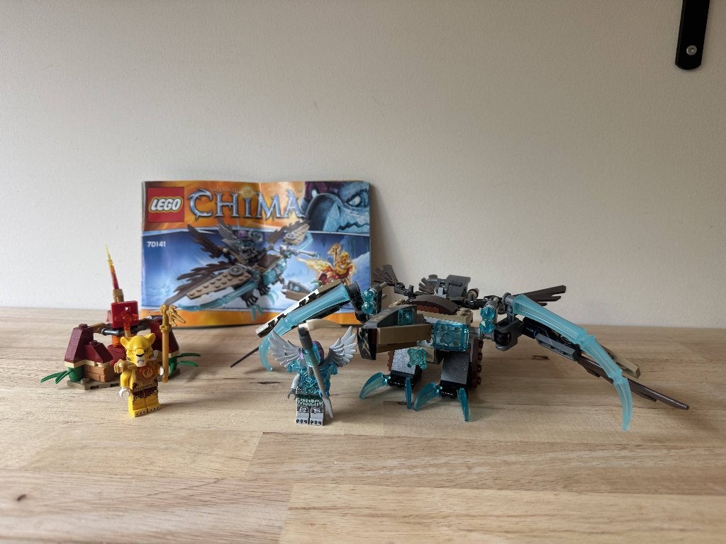 LEGO Legends of Chima - 70141 - Vardy's Ice Vulture Glider, Overige thema's, Lego, Ophalen of Verzenden, Zo goed als nieuw
