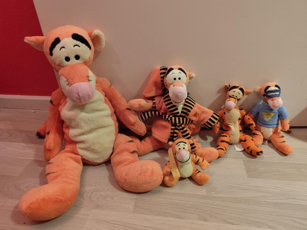 Tijgertje knuffels, Ophalen, Zo goed als nieuw
