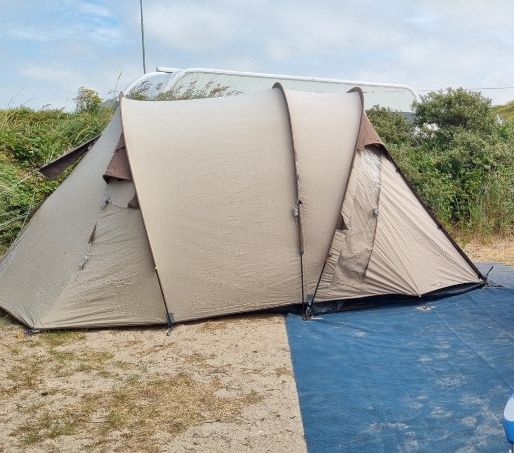 Easy Camp Siros 300 tunneltent/katoenen tent, Caravans en Kamperen, Ophalen, Gebruikt, Tot en met 3