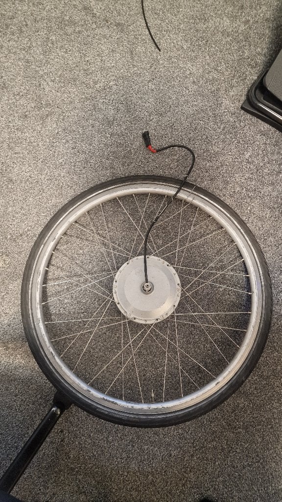 28 inch 350W 36V e-bike ombouwset, Ophalen, Zo goed als nieuw, Overige merken