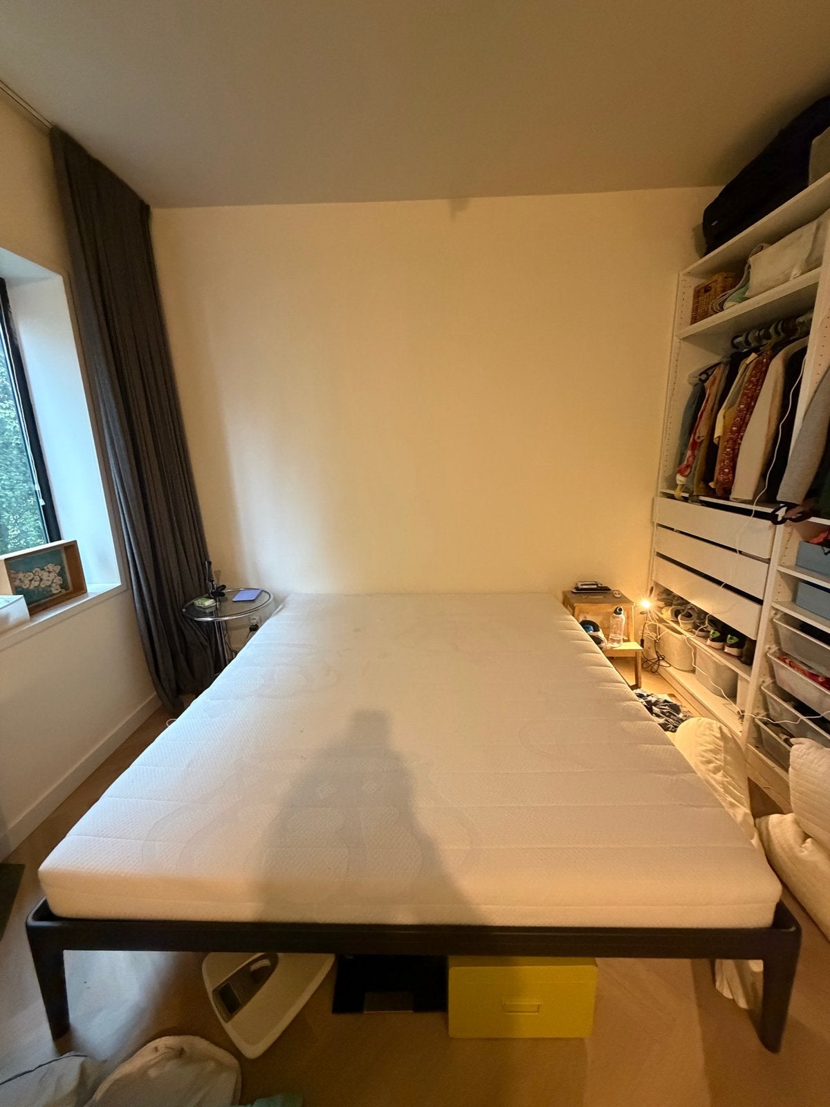Auping Inizio matras 180x200 cm met gratis dekmatras, Gebruikt, Tweepersoons, Ophalen of Verzenden, 180 cm