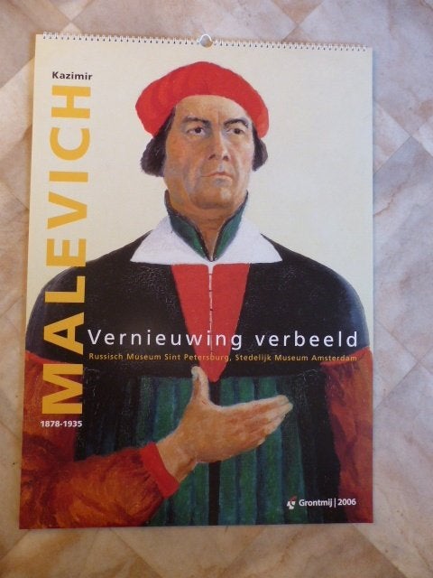 Grontmij kalenders 2003 2006 2007 2008 Israëls Malevich, Ophalen of Verzenden, Maandkalender, Zo goed als nieuw