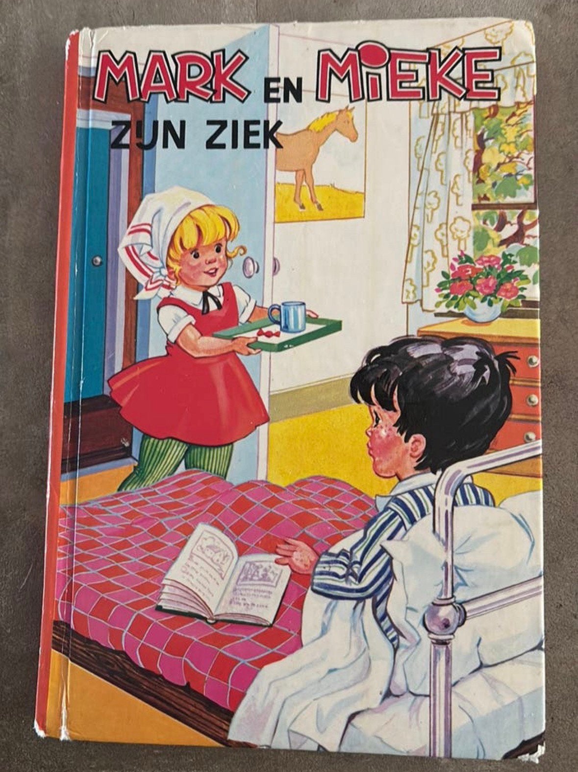 Kinderboek Mark en Mieke zijn ziek, Boeken, Gelezen, Fictie algemeen, Jongen of Meisje, Ophalen of Verzenden