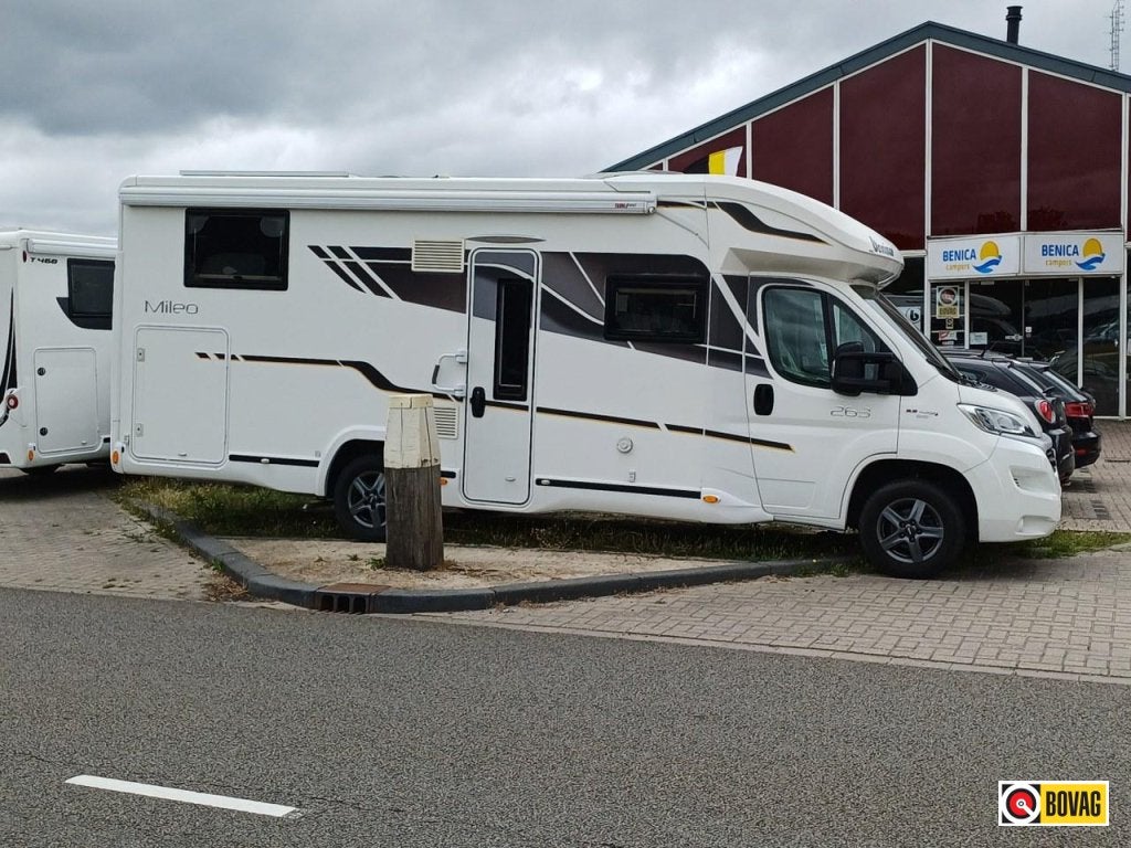 Benimar Mileo 263, Standaard zit, Achteruitrijcamera, Ringverwarming, Fiat