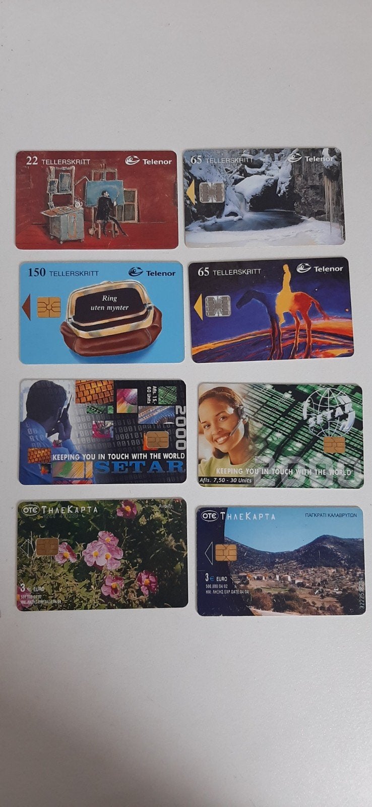 Collectie van 28 Telefoonkaarten: Nederland en Buitenland, Ophalen of Verzenden