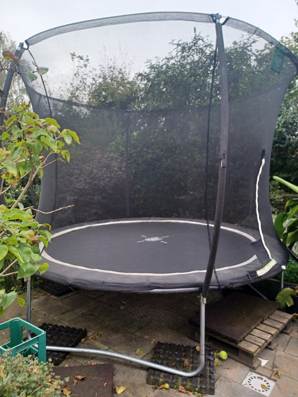 exit toys trampoline 3 meter., Ophalen, Gebruikt