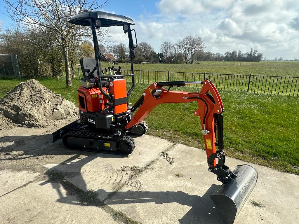 Minikraan 1.2 ton te huur €95 per dag, Ophalen, Graafmachine