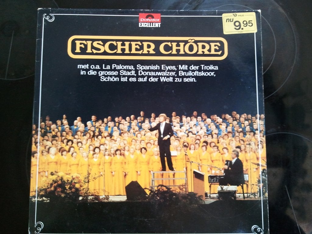 FISCHER CHÖRE - met o.a. la paloma enz, Cd's en Dvd's, Ophalen of Verzenden, Zo goed als nieuw, 12 inch, LP