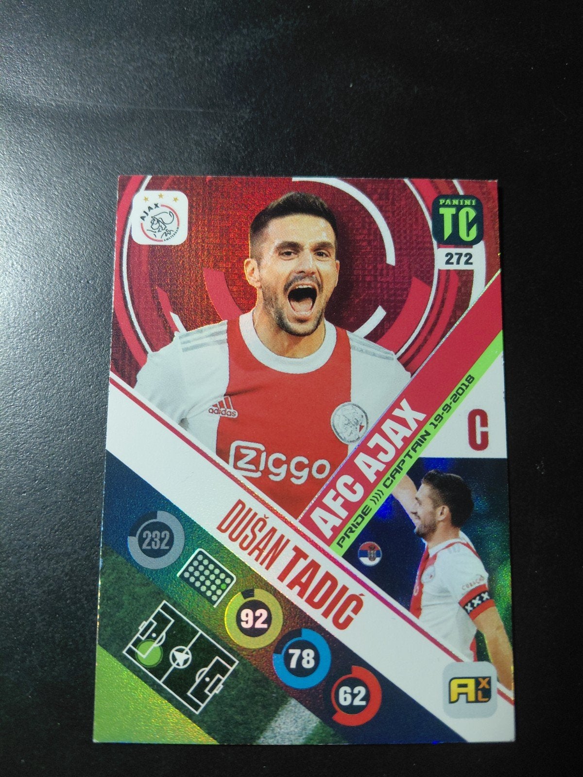 Dusan tadic (afc ajax) pride captain panini top class, Verzenden, Nieuw, Ajax, Poster, Plaatje of Sticker