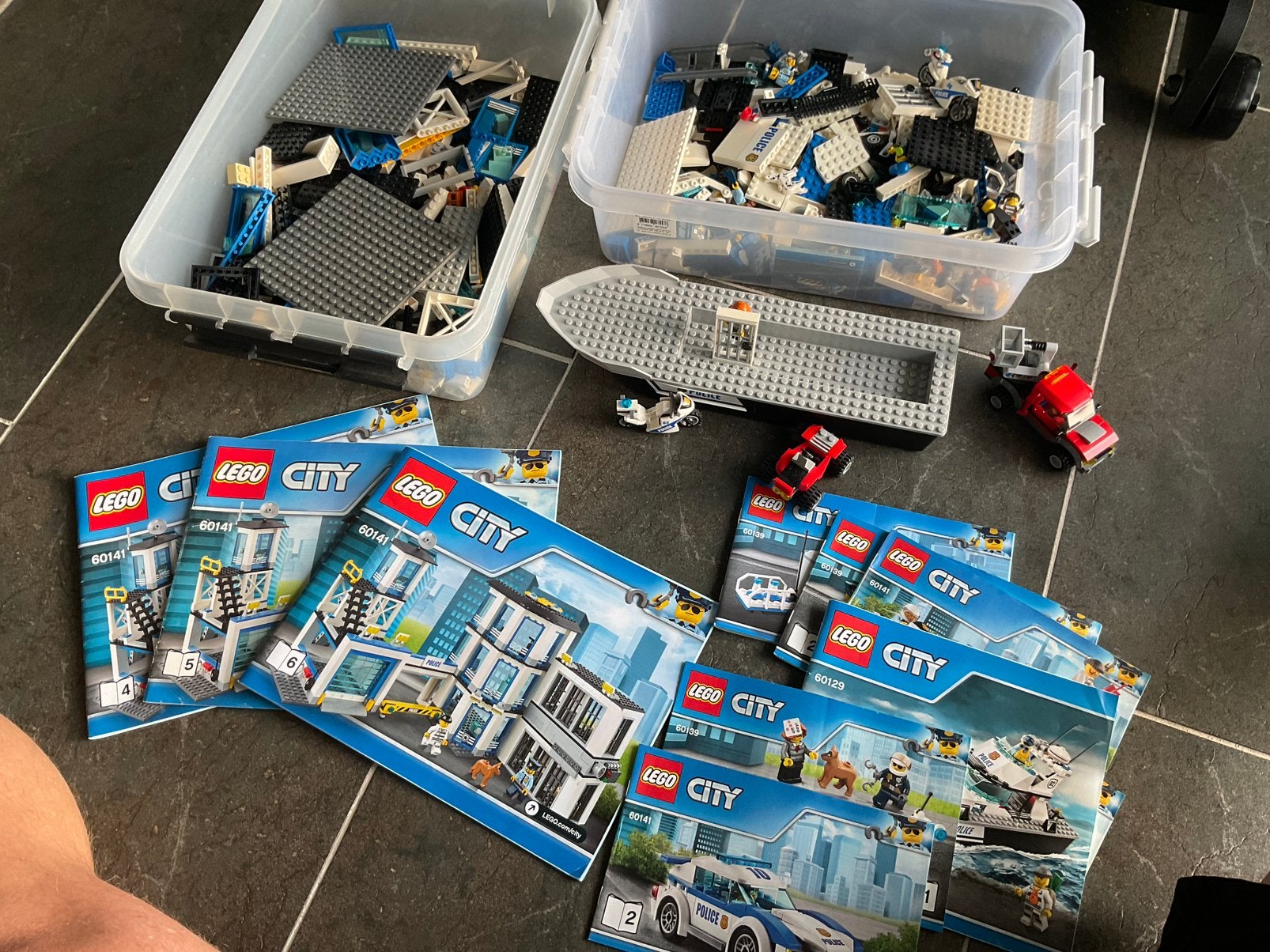 Lego politiebureau-60141, Ophalen, Zo goed als nieuw