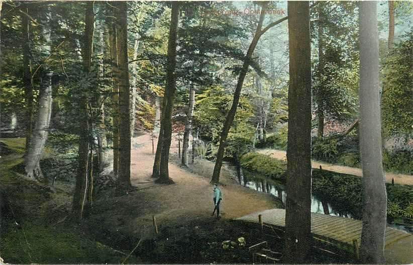 380-343-003 Oosterbeek Oorsprong, Verzamelen, Ansichtkaarten | Nederland, Verzenden, Voor 1920, Gelderland