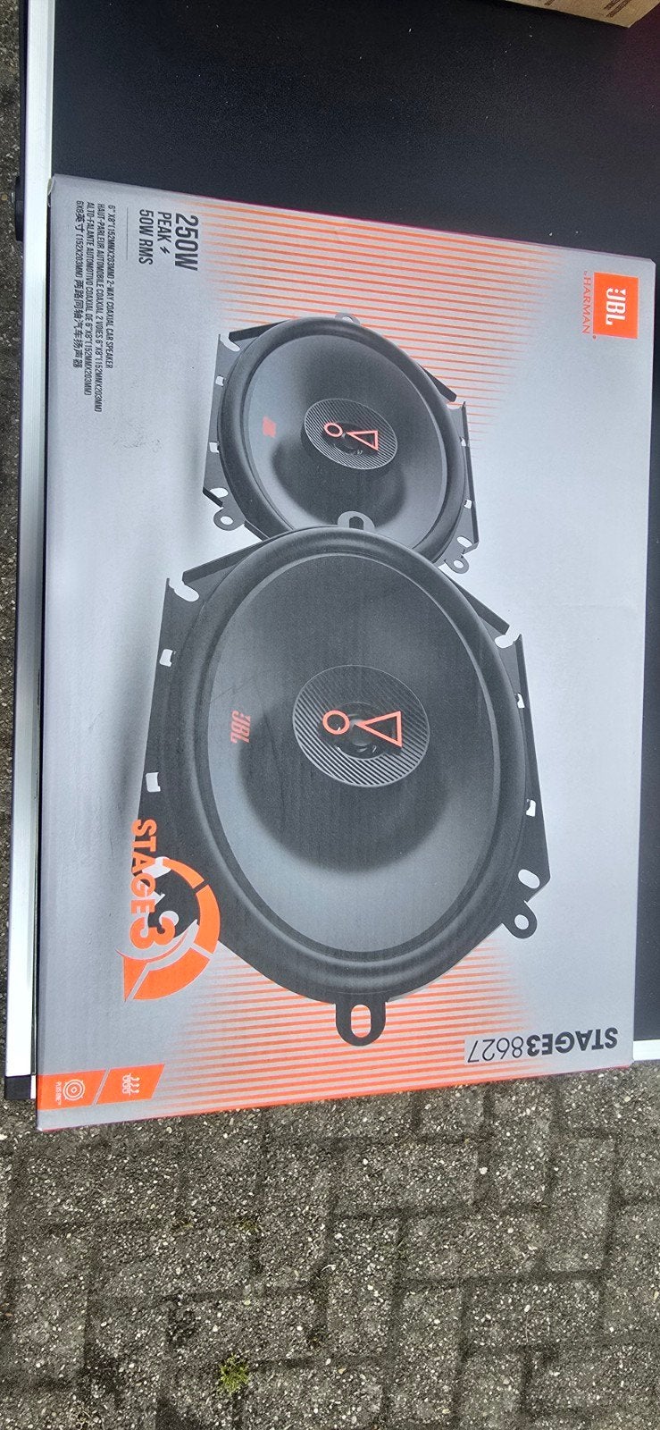 JBL Stage3 8627 B-stock autospeakers, Ophalen of Verzenden, Nieuw