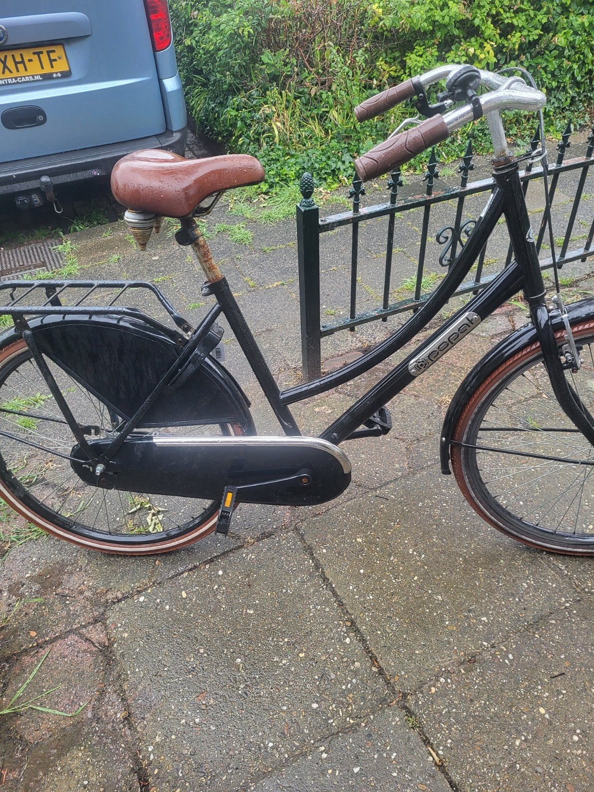 Nostalgische weduwe 26 inc, Minder dan 47 cm, Ophalen of Verzenden, Gebruikt