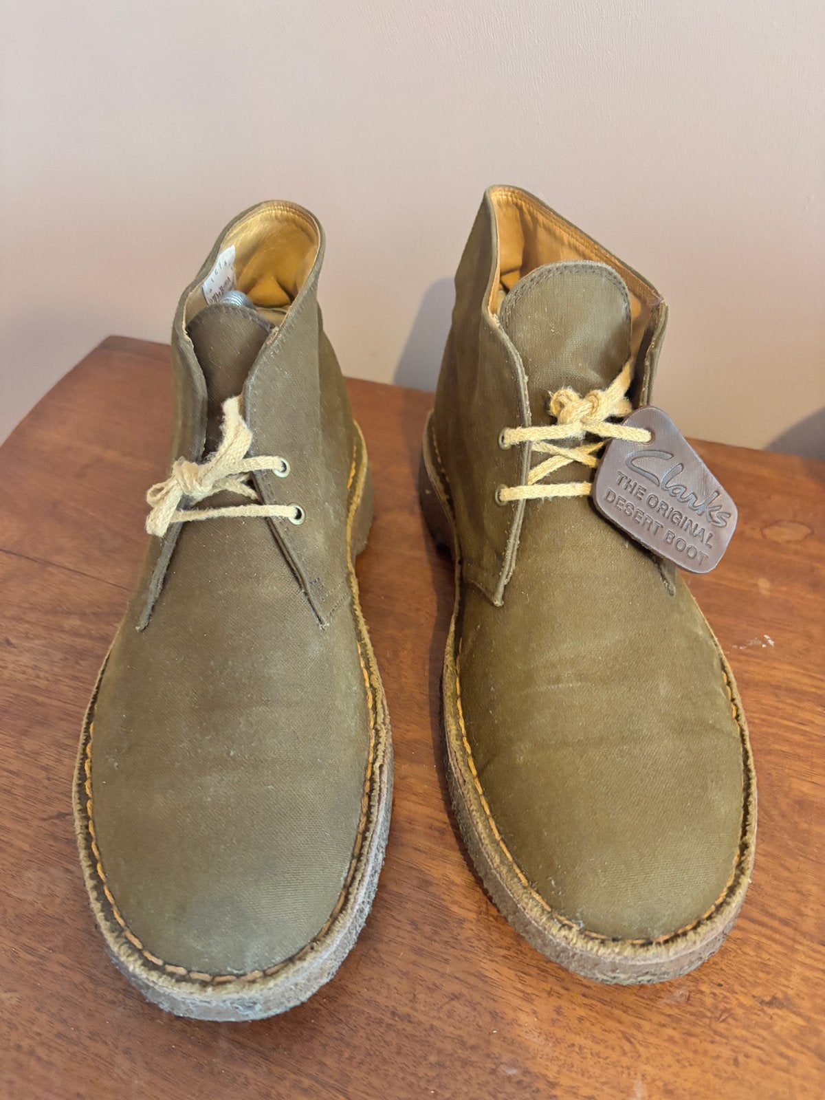 Clarks Originals Desert Boot – Brown Waxy leer 41, Ophalen of Verzenden, Gedragen, Overige kleuren