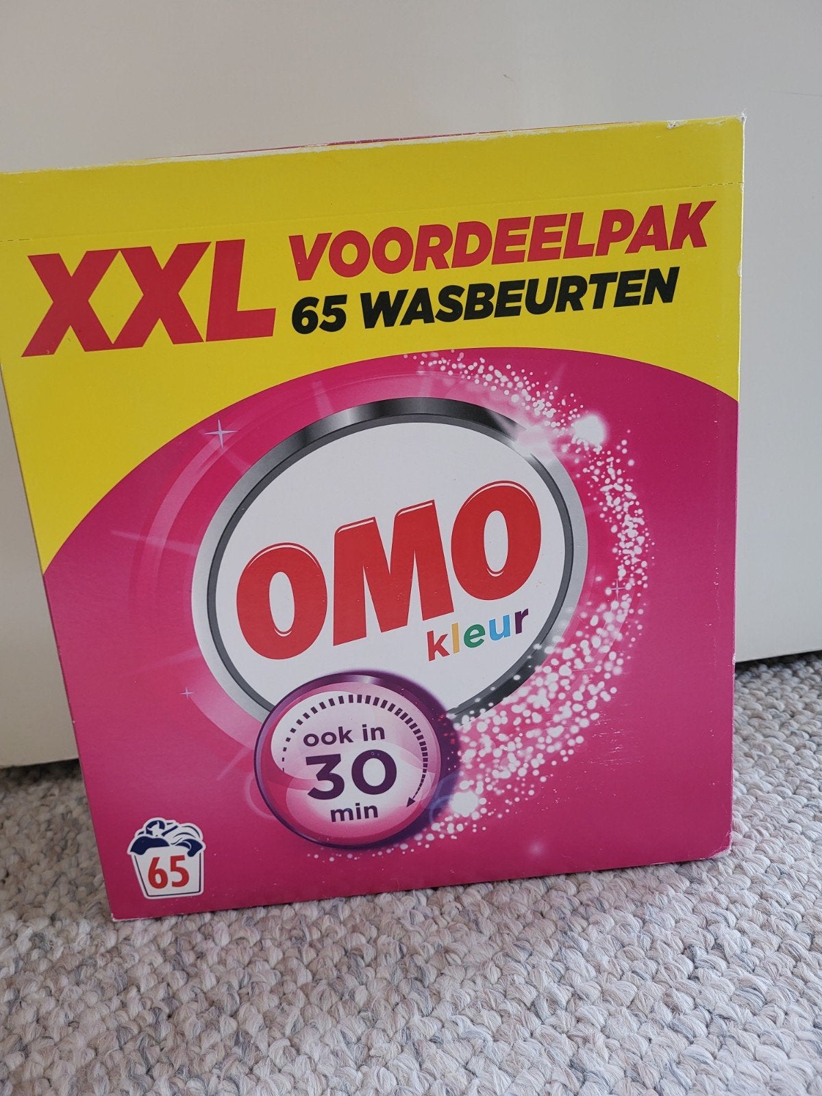 OMO Kleur Wasmiddel XXL Voordeelpak 65 Wasbeurten, Ophalen, Nieuw