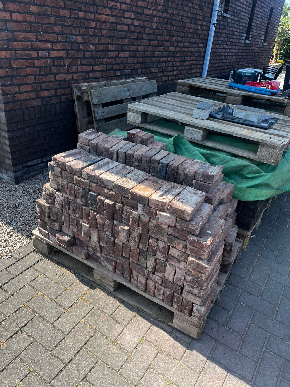 1 palletje Metselstenen waalformaat, Ophalen, Nieuw, Bakstenen