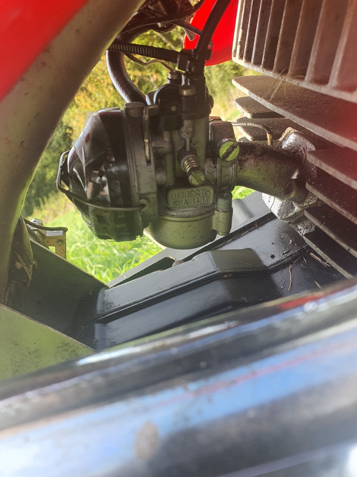 pitbike/minibike met brommer blok variomatic, Ophalen of Verzenden, Overige merken