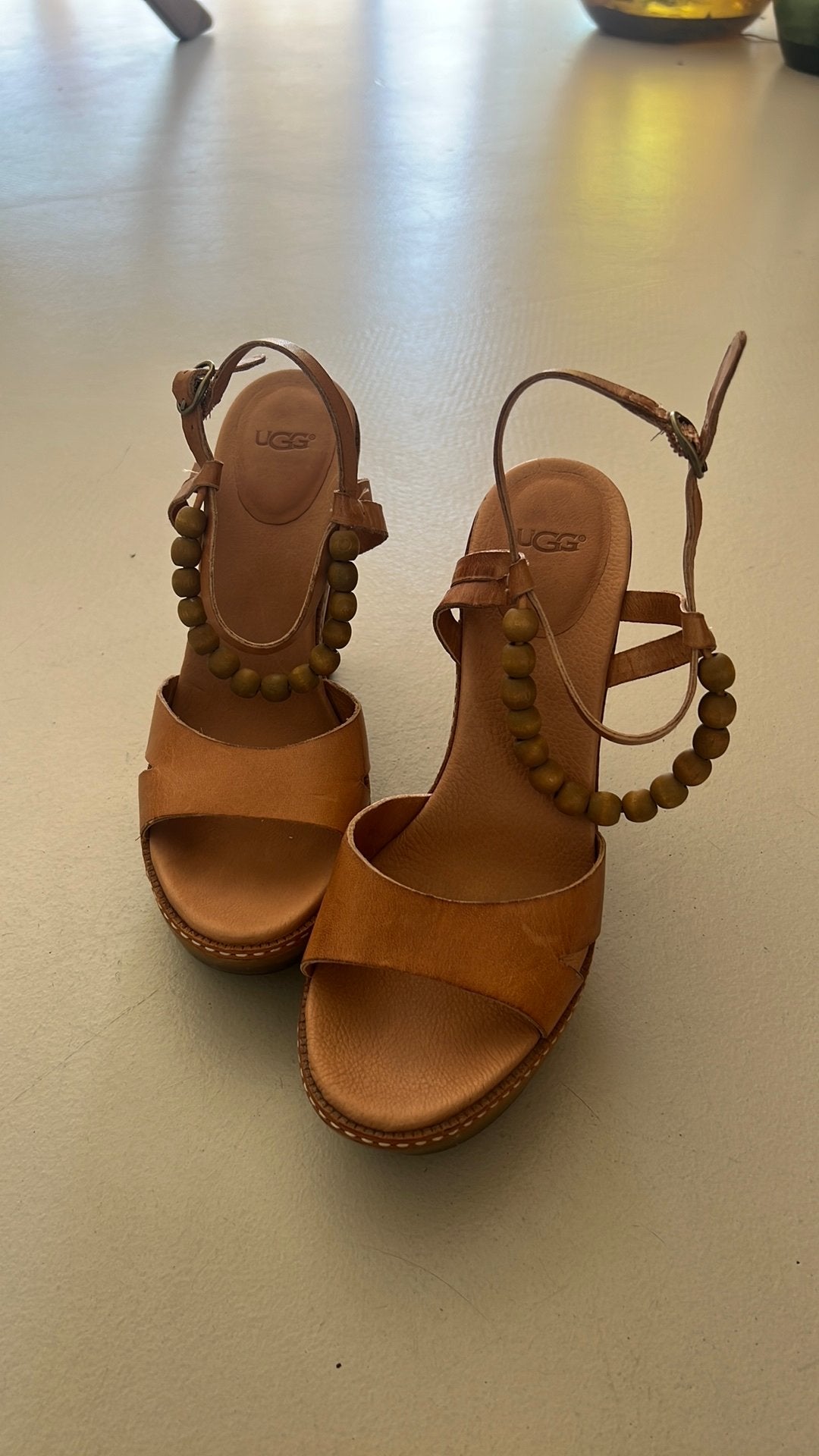 Uggs hakken 40, Ophalen of Verzenden, Zo goed als nieuw, Bruin