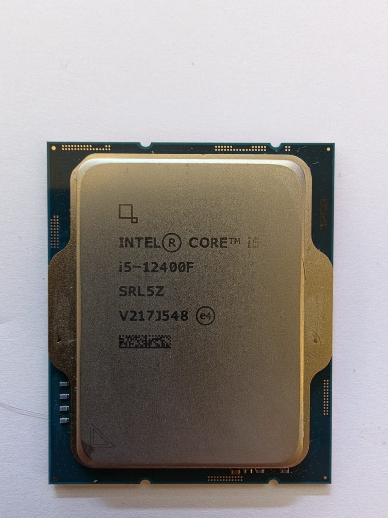Intel Core i5-12400F Processor + Originele Koeler (LGA1700), 6-core, Gebruikt, Ophalen of Verzenden, 4 Ghz of meer