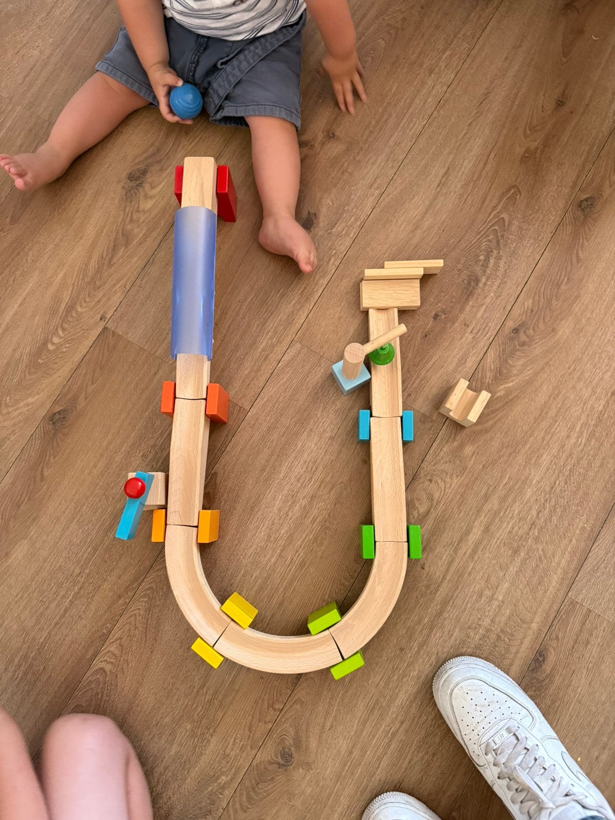Haba ballenbaan, Kinderen en Baby's, Speelgoed | Houten speelgoed, Ophalen, Zo goed als nieuw