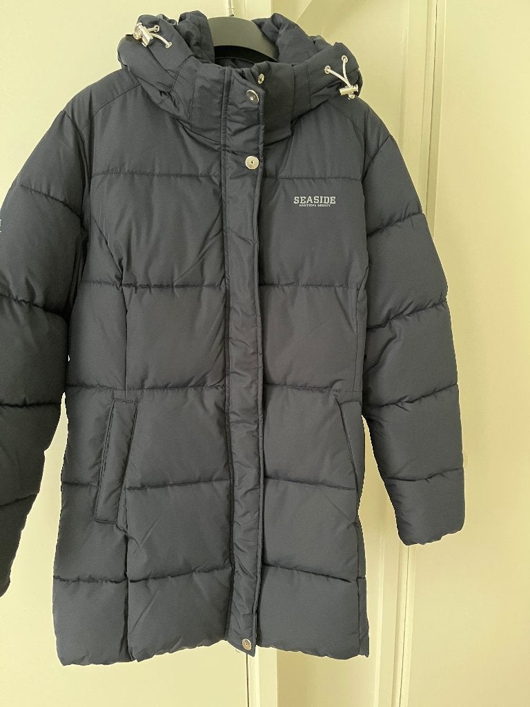 Winterjas, Seaside, Blauw, Maat 42/44 (L), Nieuw